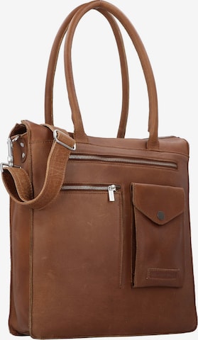 Cowboysbag Document Bag in Brown: front