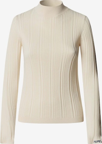 Pull-over 'Anna' Pepe Jeans en blanc : devant