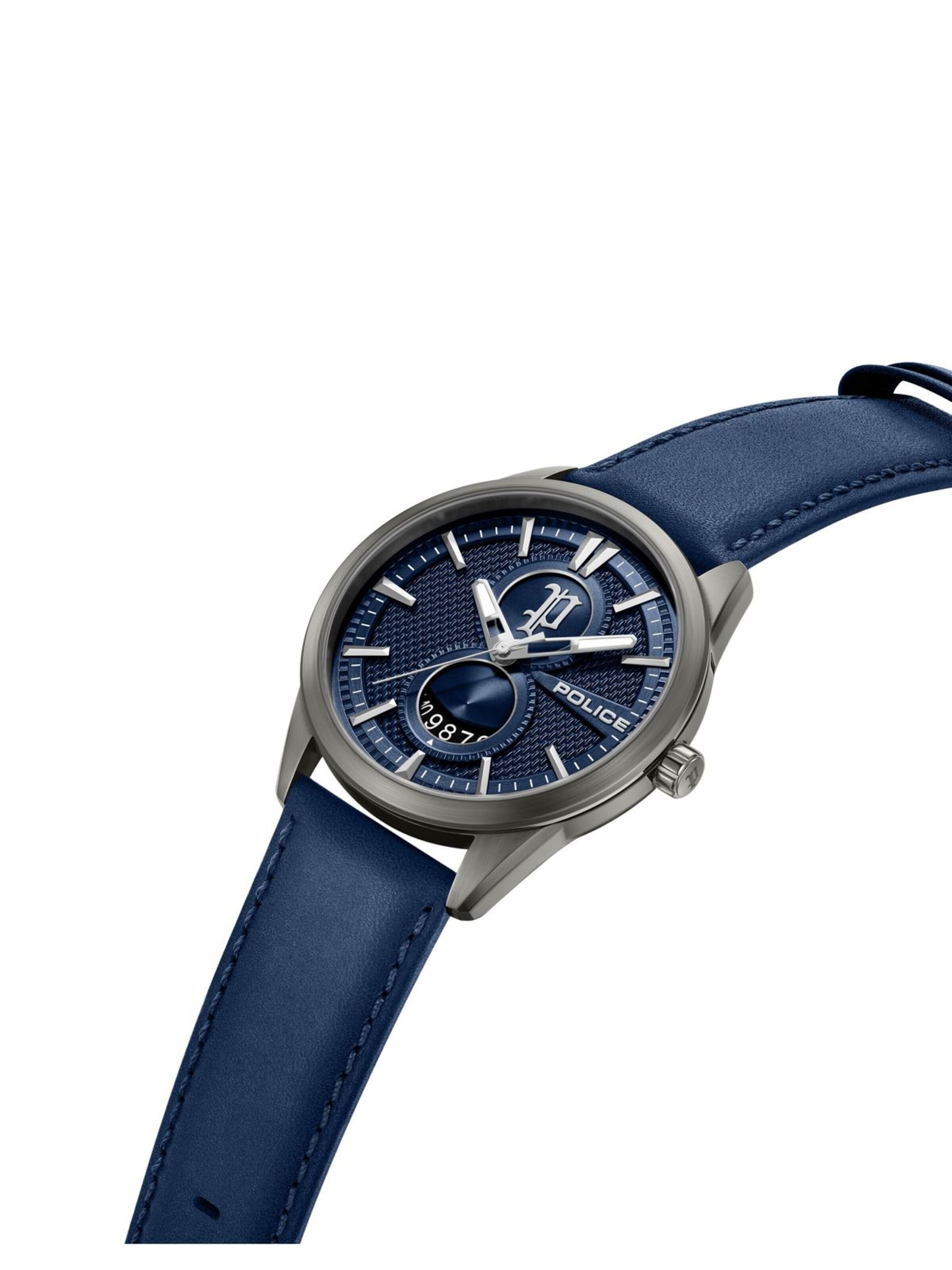 POLICE Analog watch 'Date watch Styleshift' in Blue