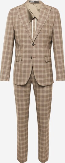 SELECTED HOMME Anzug 'RYDE' in ecru / dunkelbeige, Produktansicht