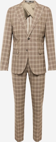 SELECTED HOMME Regular Suit 'RYDE' in Beige: front