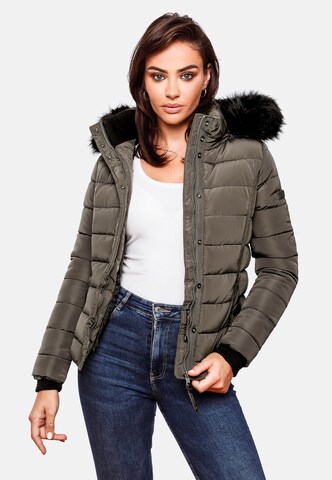 NAVAHOO Winterjacke 'Miamor' in Grau