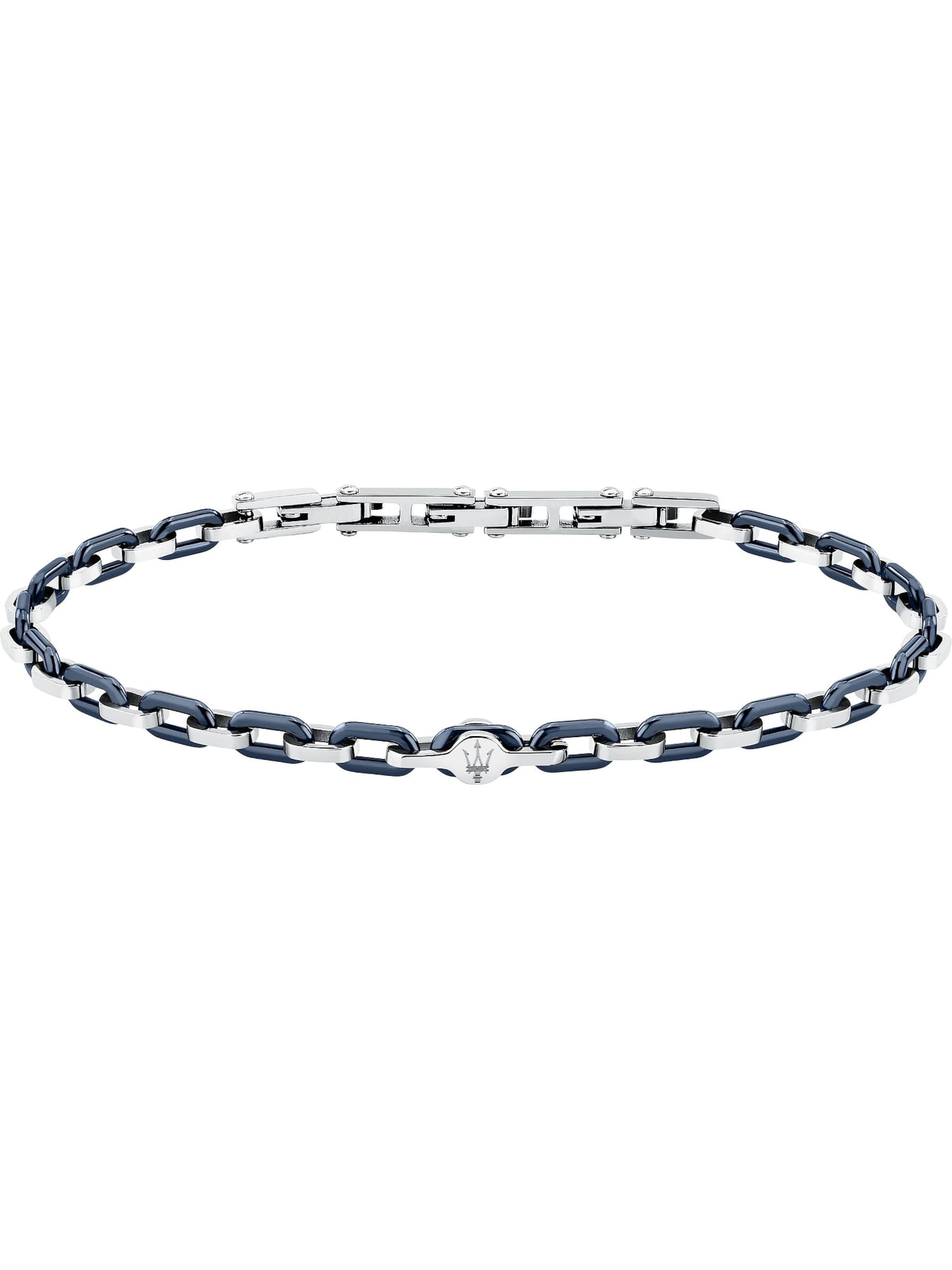 Maserati Armband in Silber: Vorderseite