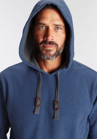 Man's World Sweatshirt in Blau