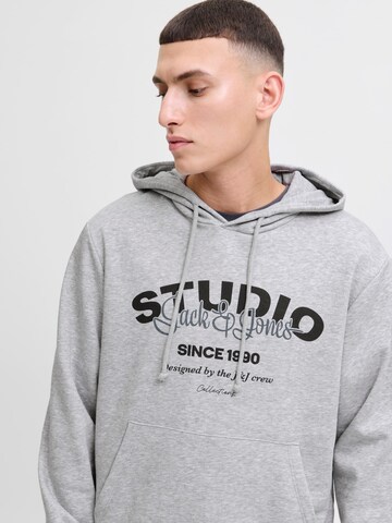 JACK & JONES Majica 'JJYUKI' | siva barva