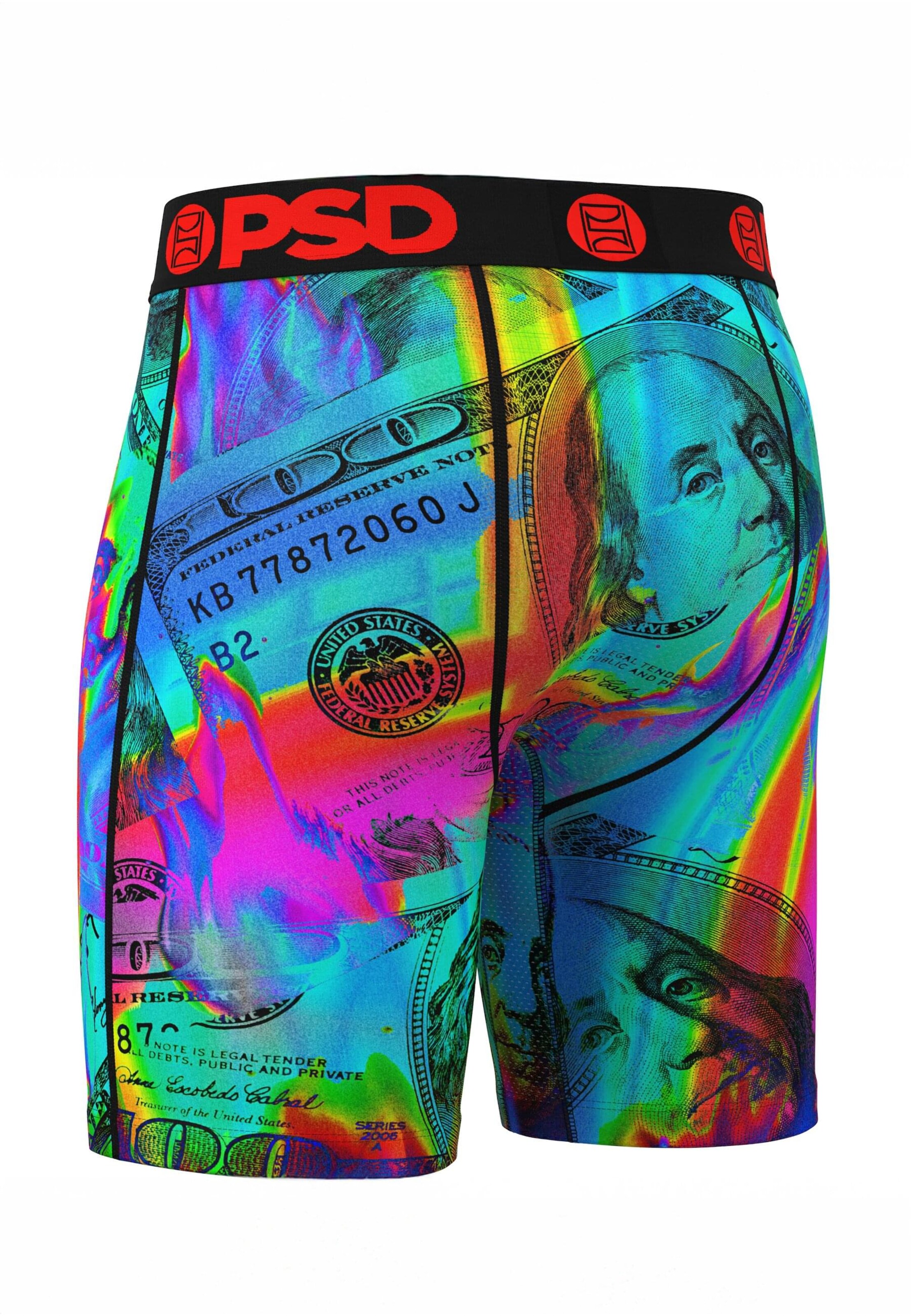 jauktas krāsas PSD Bokseršorti 'Thermal Signs'