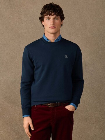 Hackett London Sweatshirt in Blue: front