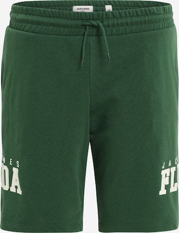 Regular Pantalon 'CORY' Jack & Jones Plus en vert : devant