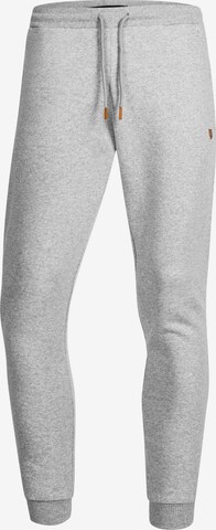 INDICODE JEANS Tapered Pants 'Alejandra' in Grey: front