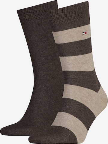 Tommy Hilfiger Underwear Socken in Braun: front