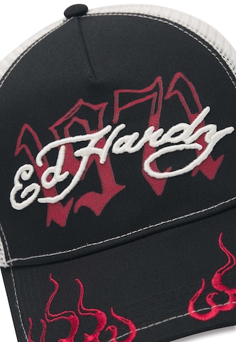 Ed Hardy Cap '1971' in Black