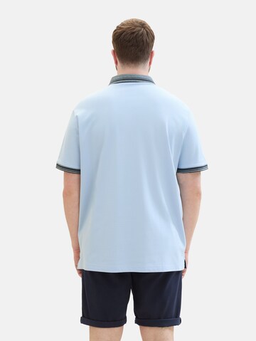 TOM TAILOR Men + Poloshirt in Blau