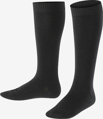 FALKE Socks 'Comfort Wool' in Black: front