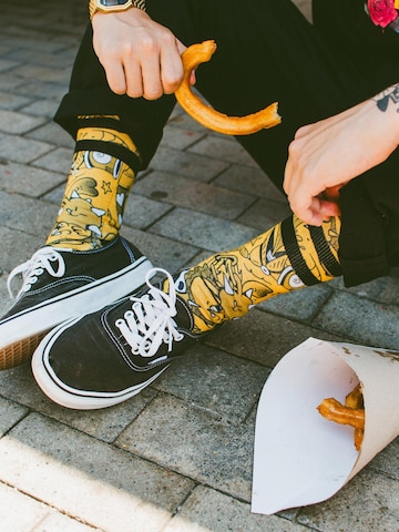 American Socks Socken 'Misfire'‌ in Gelb