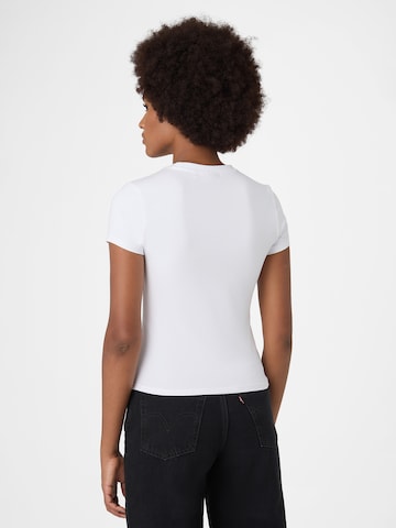Maglietta 'TRIVERO slim t-shirt' di FILA in bianco
