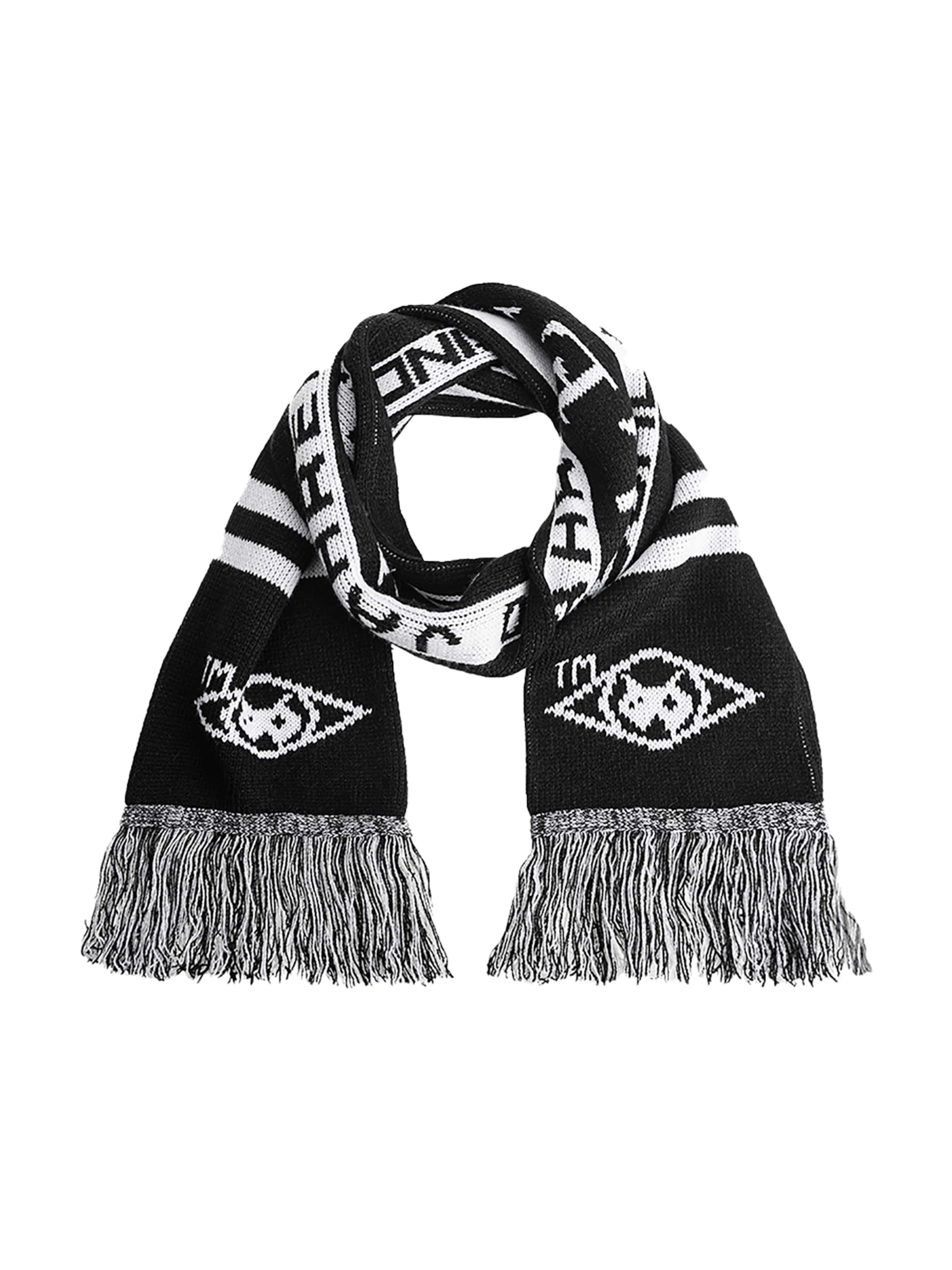 Unfair Athletics Scarf 'Football' in Mixed colors: front