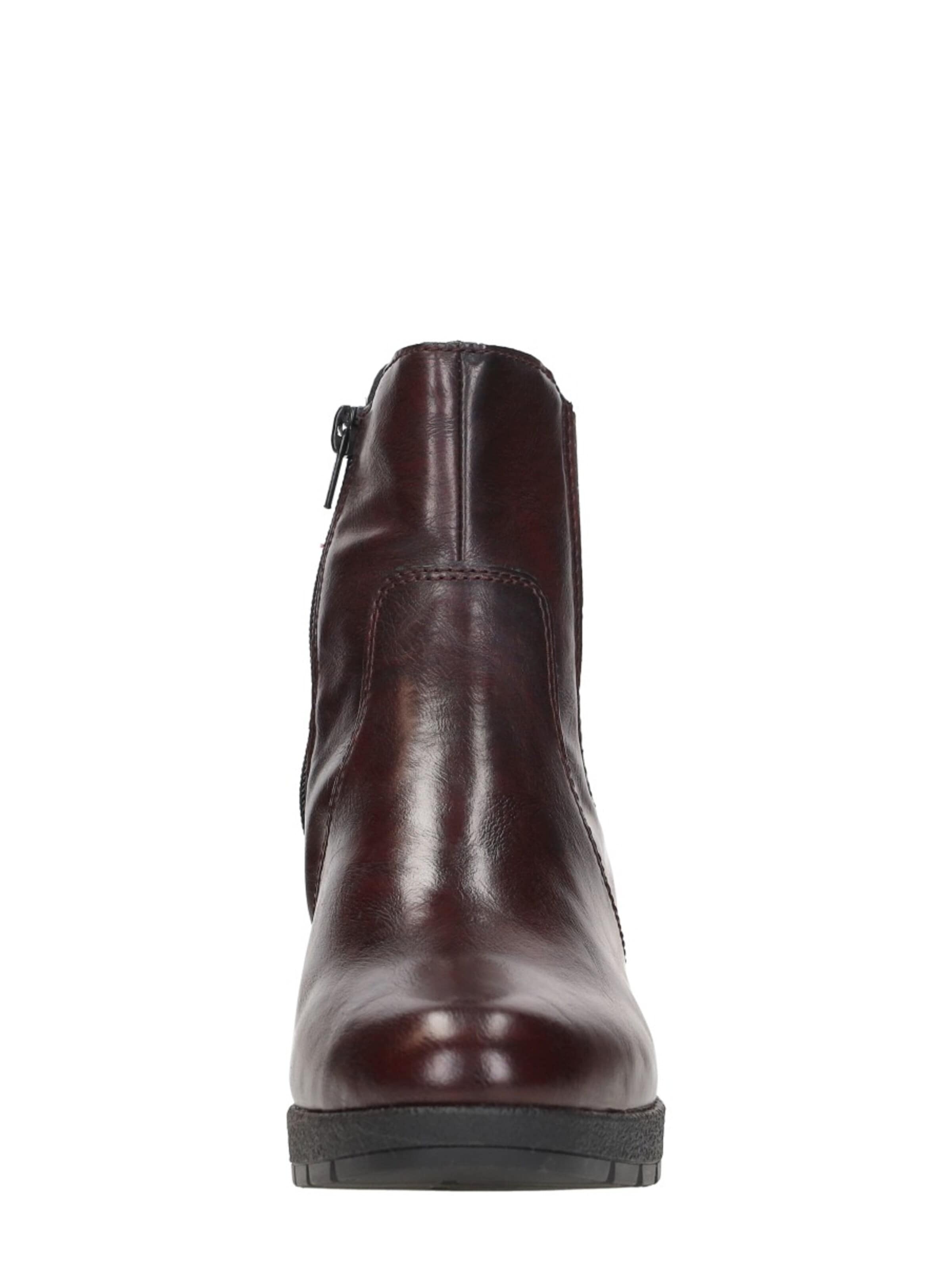 Rieker Chelsea boots in Rood