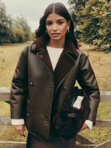 Manteau mi-saison Friends Like These en marron