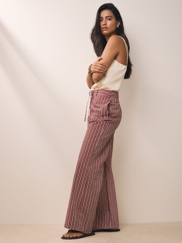 Wide Leg Pantalon Bhoem en rouge