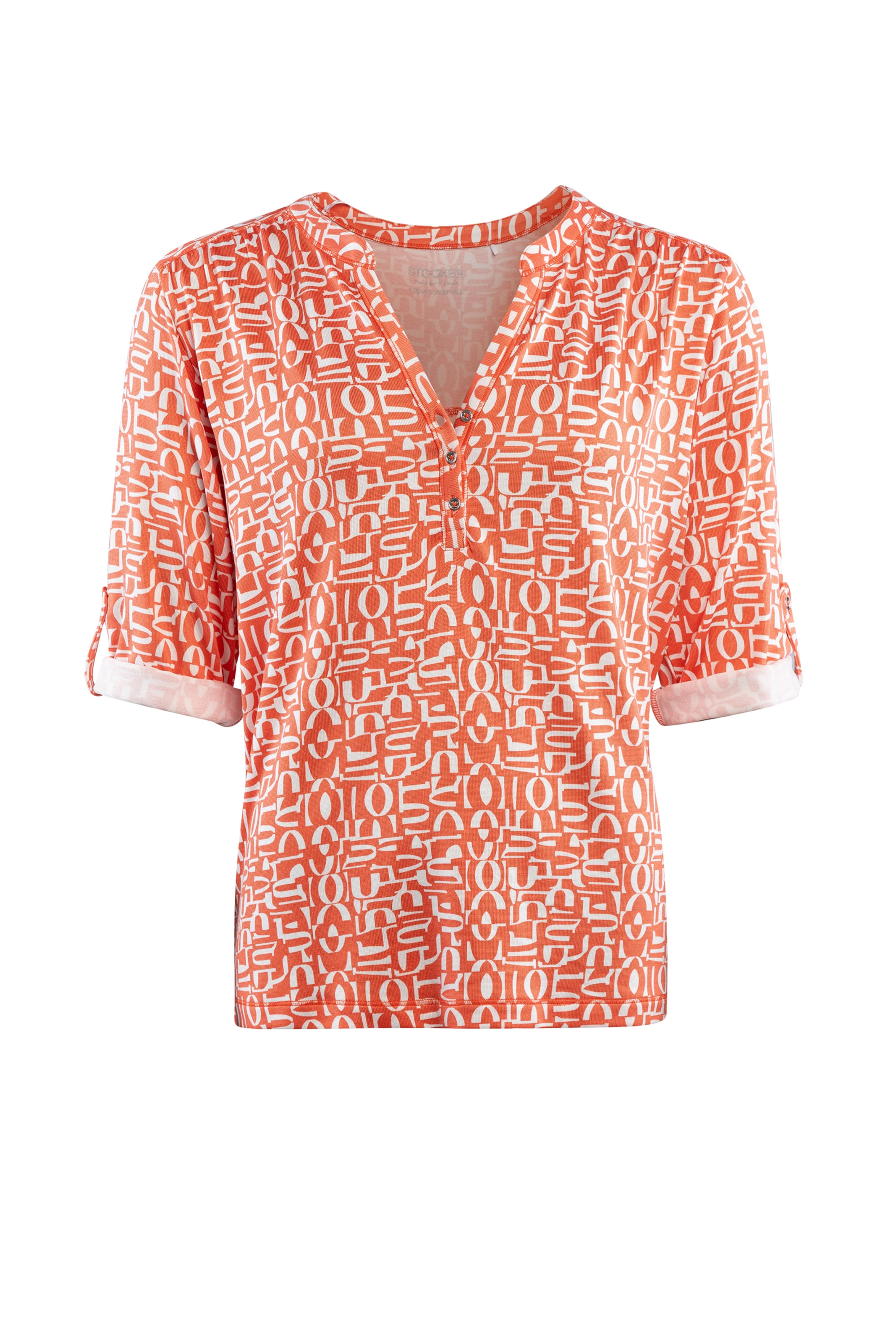 STOOKER WOMEN Bluse in Orange: Vorderseite