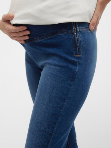 Skinny Jeggings 'Houston' MAMALICIOUS en bleu