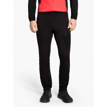 ZIENER Slimfit Sporthose 'Nebil' in Schwarz: Vorderseite