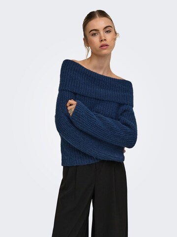 ONLY Sweater 'MAGGIE' in Blue: front
