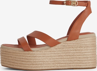 TOMMY HILFIGER Páskové sandály - koňaková, Produkt