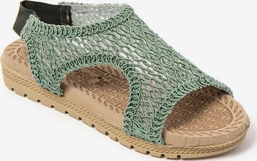 Brasileras Sandals 'Lua' in Green: front