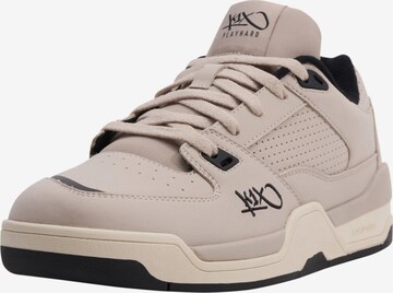 K1X Låg sneaker i beige: framsida