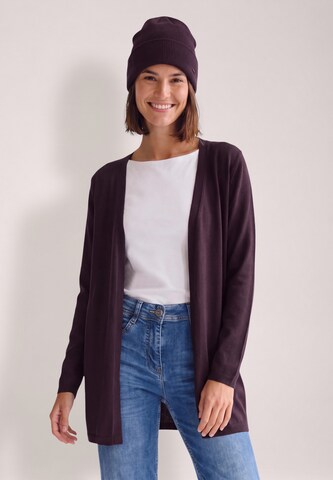 CECIL Strickjacke in Lila: Vorderseite