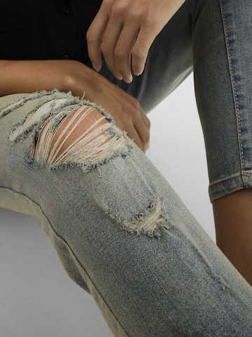 bonprix Slimfit Jeans in Blau