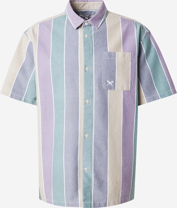 Iriedaily Overhemd 'Samuel Easy' in Lila: voorkant