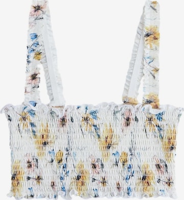 Next Bustier Bikinitoppi värissä valkoinen: etupuoli