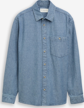 TOM TAILOR Comfort Fit Paita värissä sininen: etupuoli