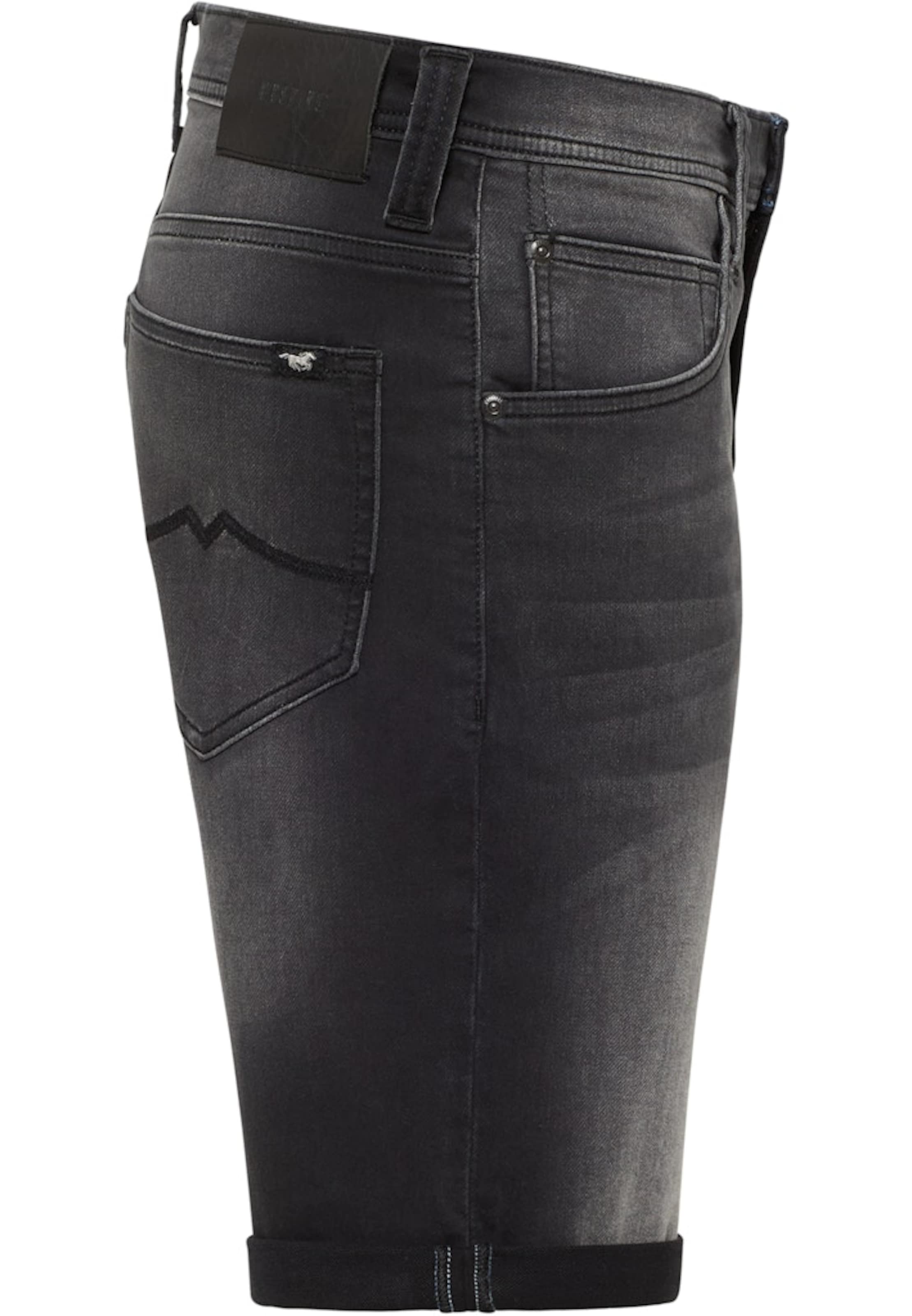 MUSTANG Normalny krój Jeansy 'CHICAGO' w kolorze czarny