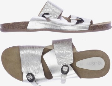 Kickers Sandals & High-Heeled Sandals in 40 in Silver: front