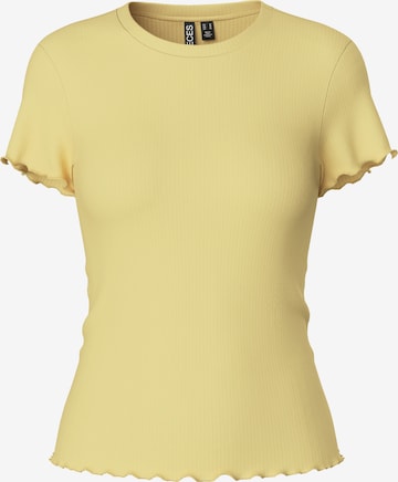 PIECES Shirt 'PCNicca' in Yellow: front
