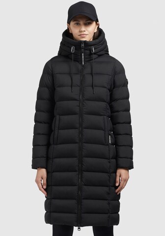 khujo Winter Coat 'Aethe' in Black: front