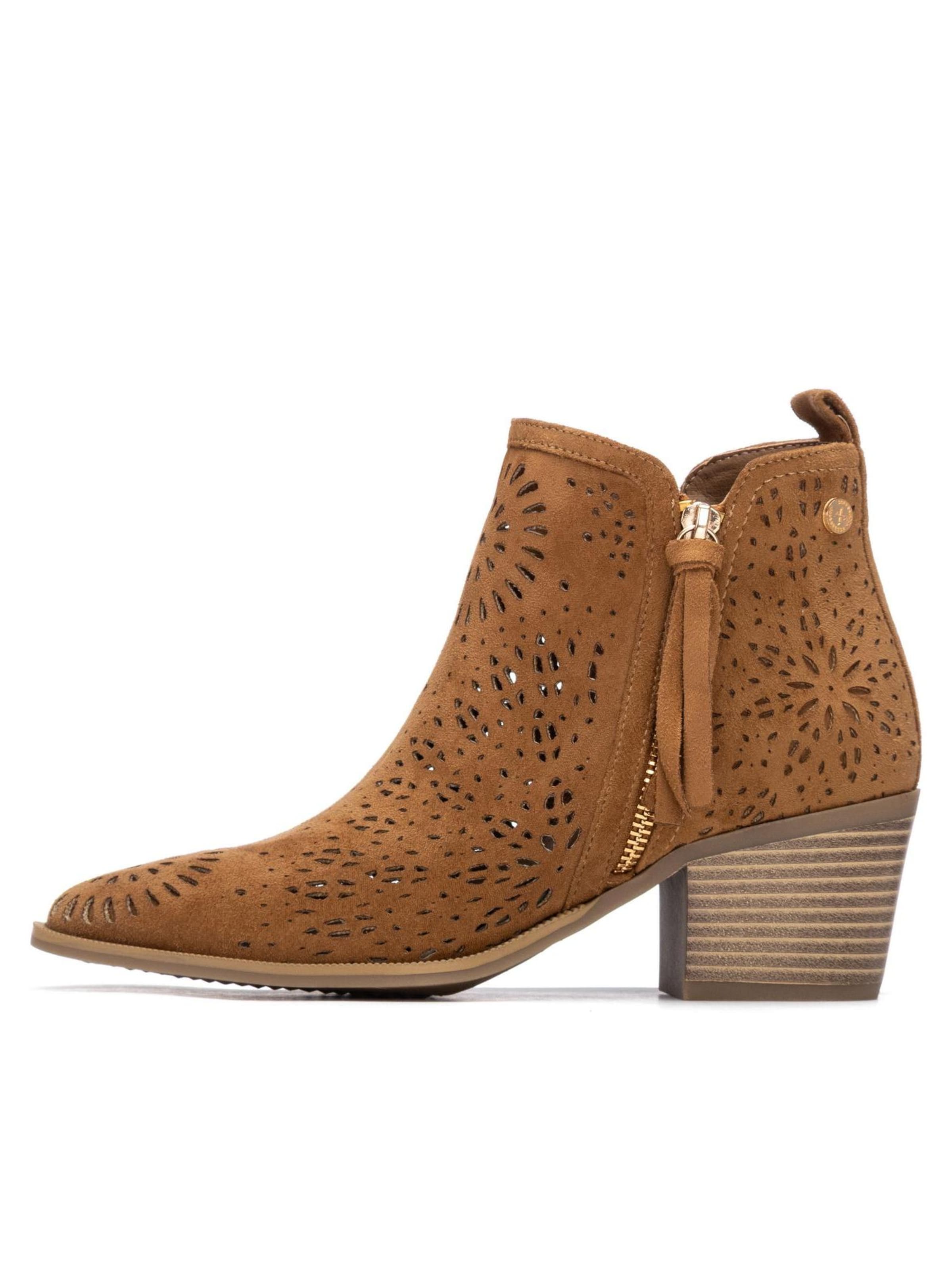 Xti Stiefelette‌‌‌‌‌ in Beige: Vorderseite