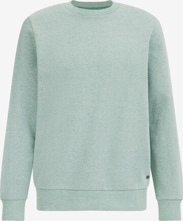 WE Fashion Sweatshirt in Green: front