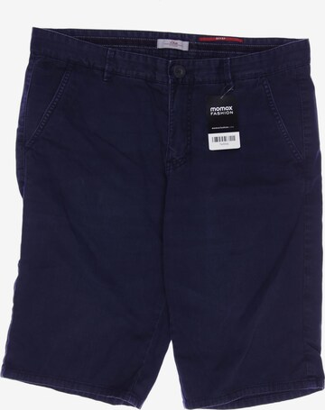 s.Oliver Shorts in 32 in Blue: front
