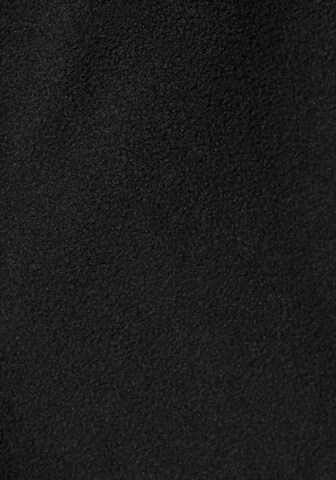 POLARINO Fleecejacke in Schwarz