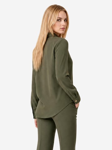 I AM Blouse 'Camicia Taschini 33067' in Green