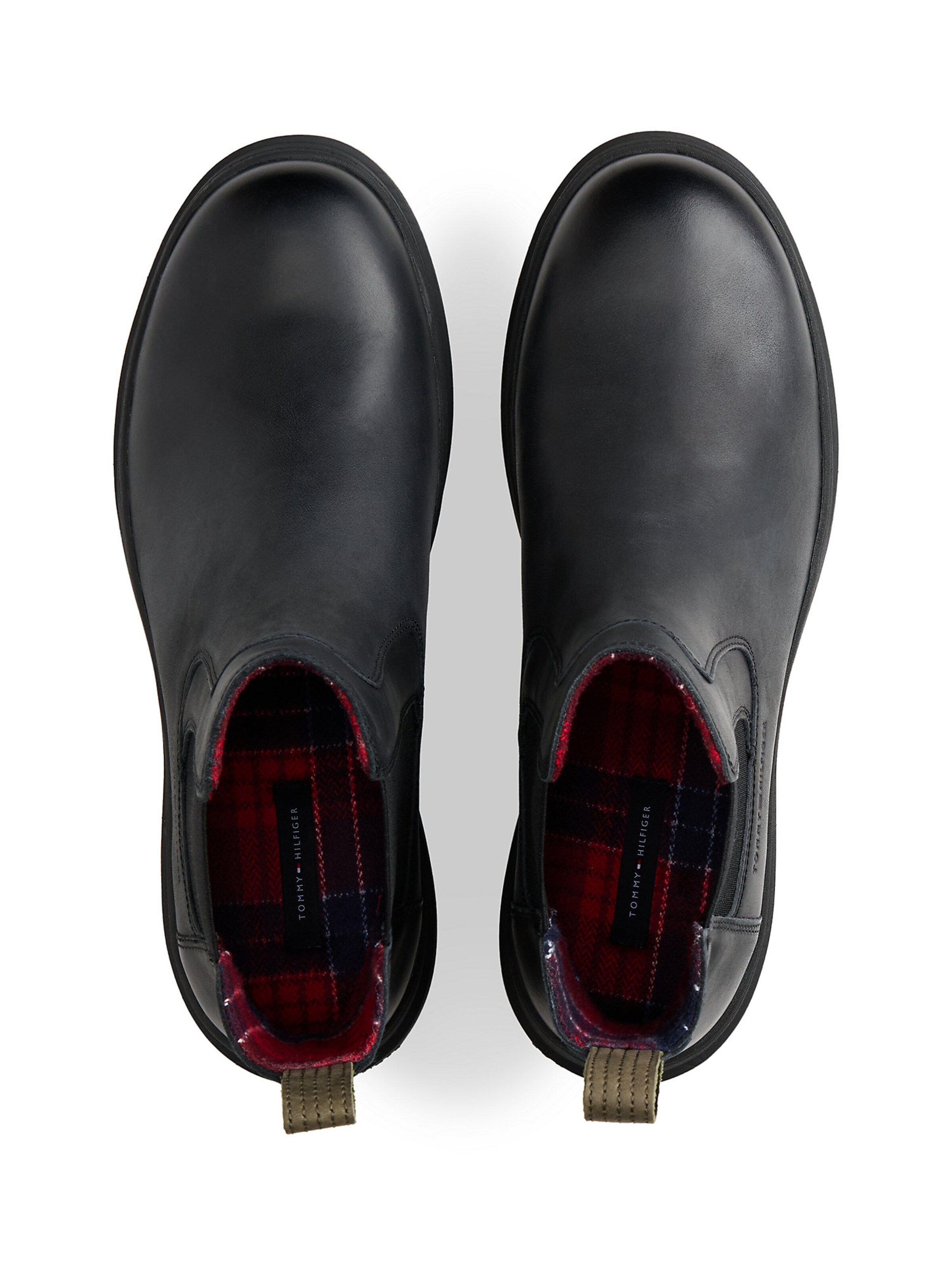 TOMMY HILFIGER Chelsea Boots in Schwarz