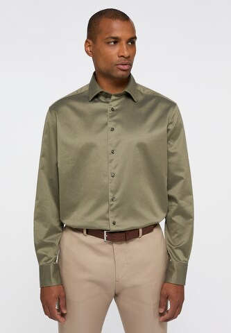ETERNA Comfort fit Business Shirt in Green: front
