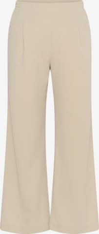 KAFFE CURVE Loosefit Bukser 'KCPheolo' i beige: forside