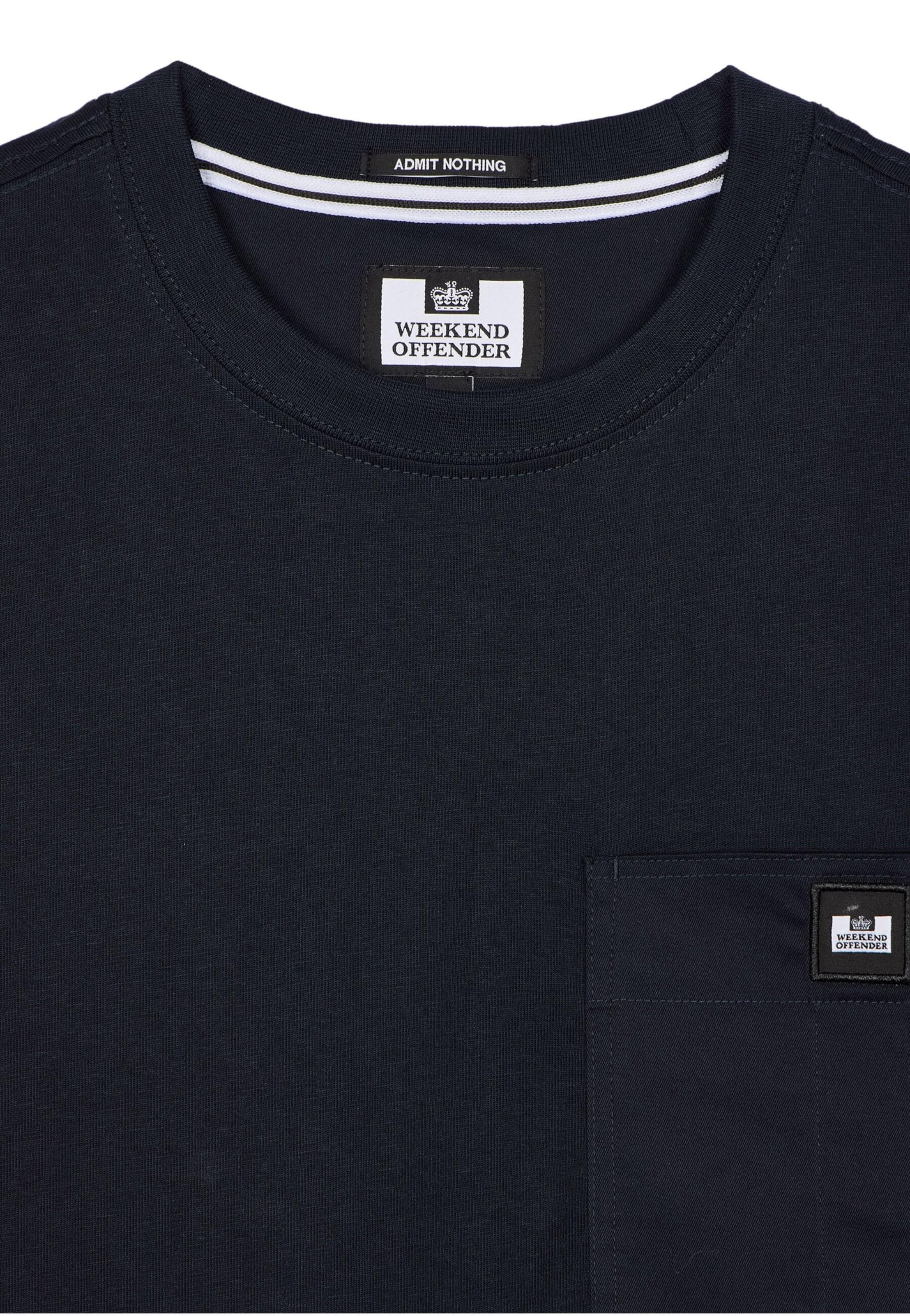 T-Shirt 'Coney Island' Weekend Offender en bleu