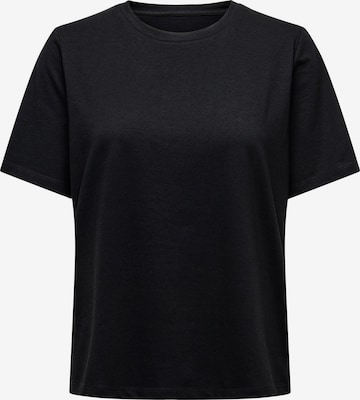 ONLY - Camiseta 'ONLONLY' en negro: frente