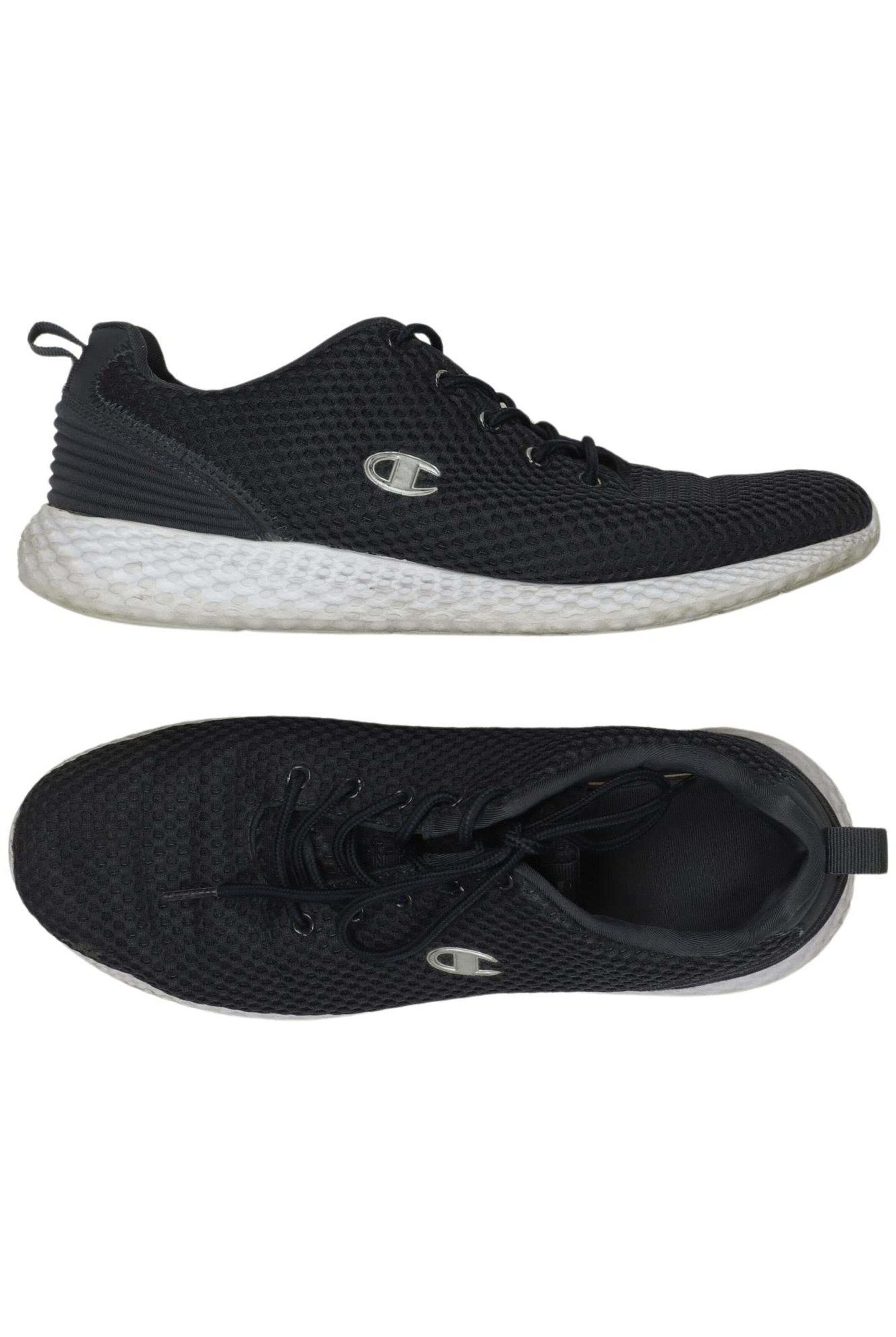 Champion Authentic Athletic Apparel Flats & Loafers in 43 in Black: front